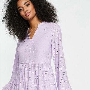 Lavender Mini Dress
